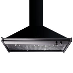 Smeg KD100NE Chimney Cooker Hood, Black